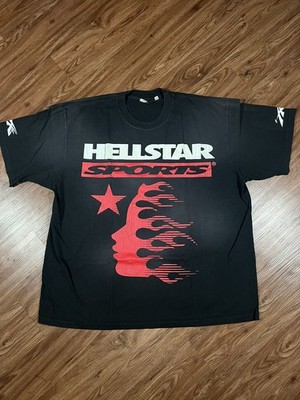 Hell star Sports Core Logo Gel Cotton T-shirt