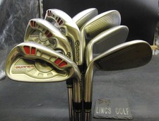 Set of 7x TaylorMade Burner Japanese Model Irons 5-PW+AW Regular Steel Shafts*