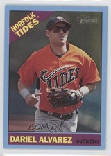 2015 Topps Heritage Minor League Edition Blue Border Dariel Alvarez #15 b9e