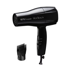 Powerful Black Hair Dryer Compact Design Fast Drying and Versatile Styling Tool