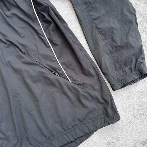 Adidas ClimaProof Wind Pullover Giacca Uomo XL Nero Golf 1/4 Zip Leggero - Foto 4 di 13