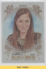 2021 Topps Allen & Ginter's Hot Box Silver Portrait Sarah Spain #206 READ x0y