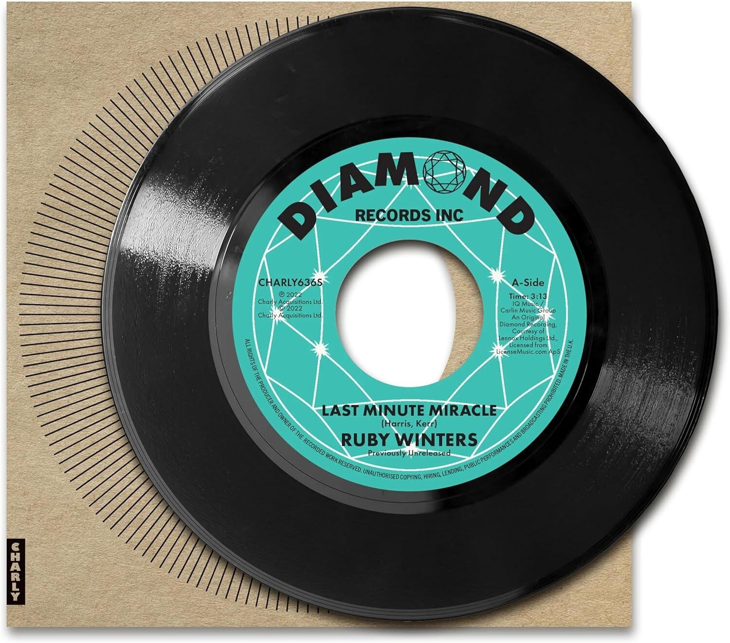 Ruby Winters Last Minute Miracle (винил) 7-й сингл (ИМПОРТ ИЗ Великобритании)