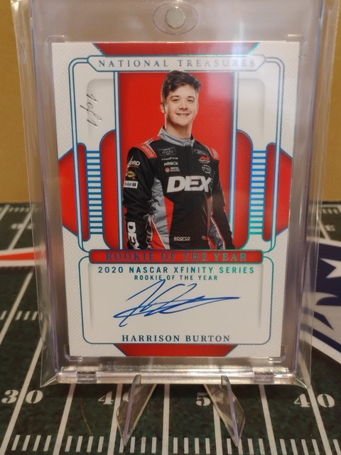 2025 Panini Treasures NASCAR HARRISON BURTON Rookie of Year Auto Autograph 1/1