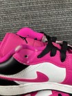 Nike Air Jordan 1 Low GS Fierce Pink Black White Shoes- Size 5.5 Youth Sneaker — photo 5
