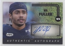 2016 SAGE Hit Auto Black Will Fuller V Will Fuller #A4 Auto 2u3