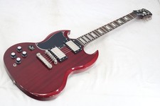 Epiphone G-400 LH Electric Guitar Black Left-Handed Used Long Scale