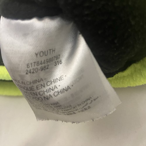 Nike Boys Black Volt Insulated Performance Fleece Snow & Ski Winter Gloves Youth - Picture 2 of 9