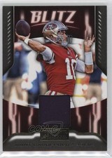 2018 Panini Playbook BLITZ Memorabilia Jimmy Garoppolo #12 3hd