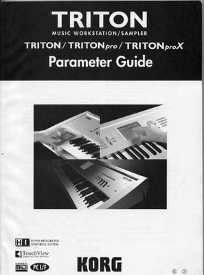Triton Music Workstation Sampler ''Parameter Guide''(E 4)