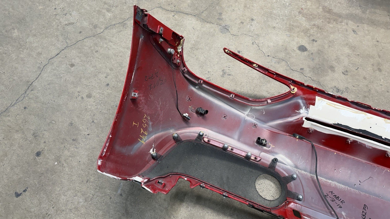 Ferrari 488 GTB Spider Rear Bumper Cover 86637900 OEM *Damaged*