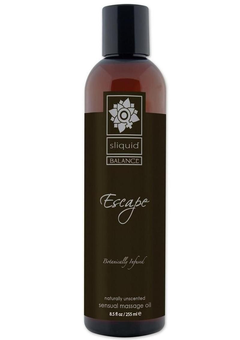 Sliquid Balance Massage Oil Escape Unscented 8.5oz