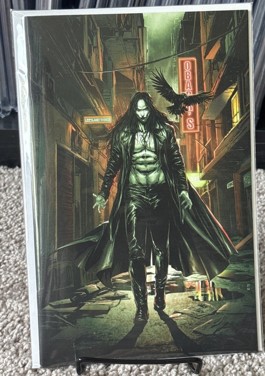 CROW DEAD TIME 1 RAYMOND GAY EXCLUSIVE NYCC 2024 VIRGIN VARIANT NM