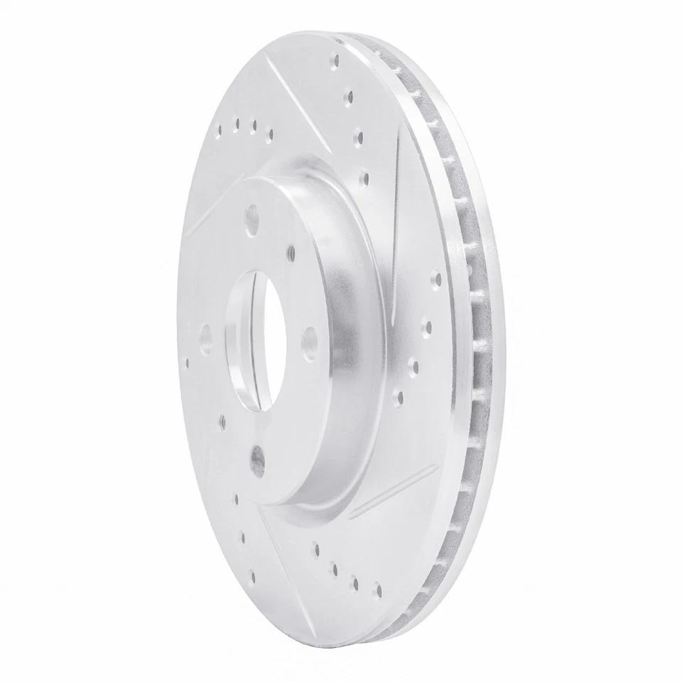 For Alfa Romeo Spider 69-94 Brake Rotor DFC Premium Drilled & Slotted Rear Foto 2 de 4