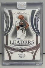 2024-25 Panini Flawless Basketball LeBron James #156 Leaders Diamond Lakers /10