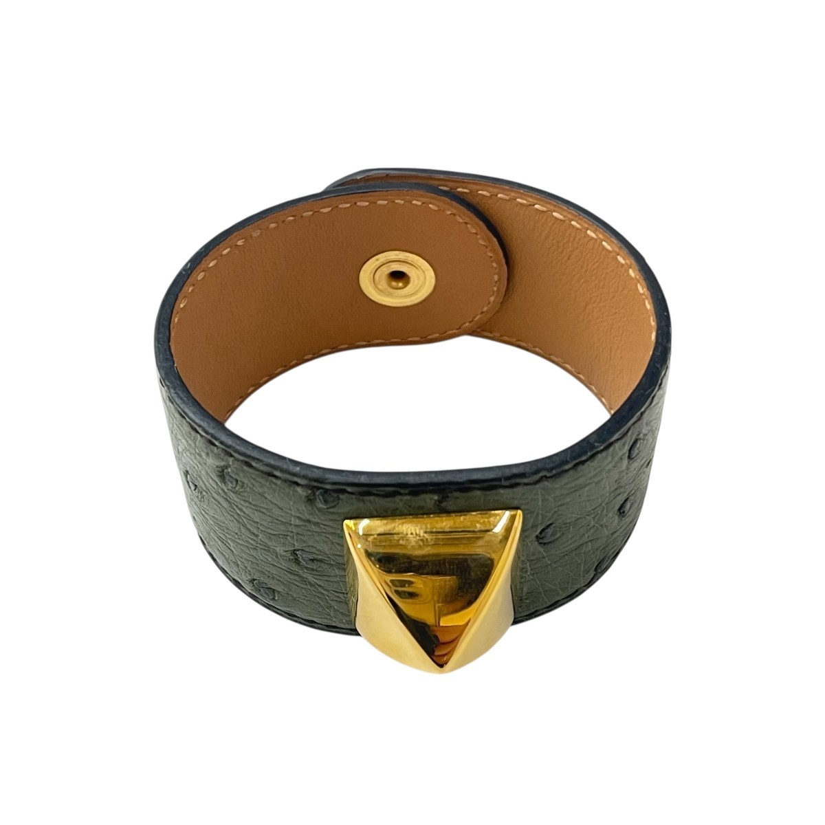 Hermes Medor Bracelet in Green Pre-Owned Luxury Jewelry Gift 260625