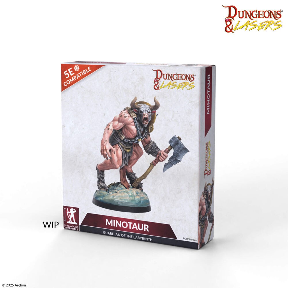 Archon Studio - DNL0131 - Dungeons & Lasers - Minotaur - New