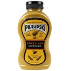 Pilsudski Sweet Hot Mustard with Honey 12 Oz Gluten Free and Kosher