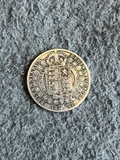 1891 British Half-Crown, featuring the "Jubilee Head" portrait of Queen Victoria