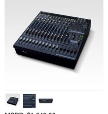 Yamaha EMX5016CF 16-Channel Powered Mixer, 12 Mic Inputs, Phantom, RCA