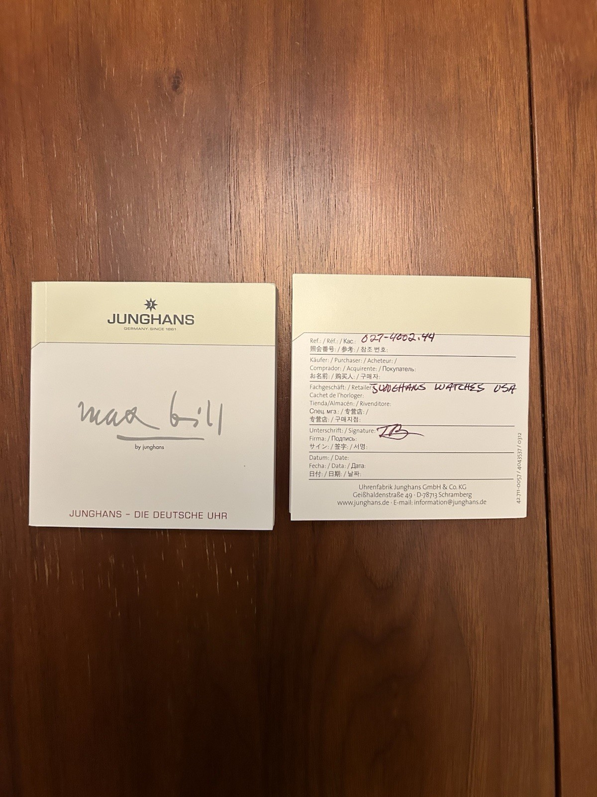 Junghans Max Bill Automatic Self-Winding Men's Wa… - image 2