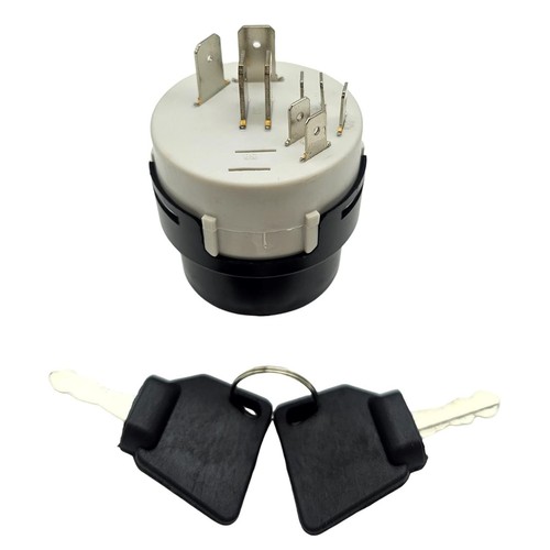 1Set Ignition Switch With 2 Keys For JCB Wheel Loader TM180 TM200 TM220 TM270 - Picture 4 of 10