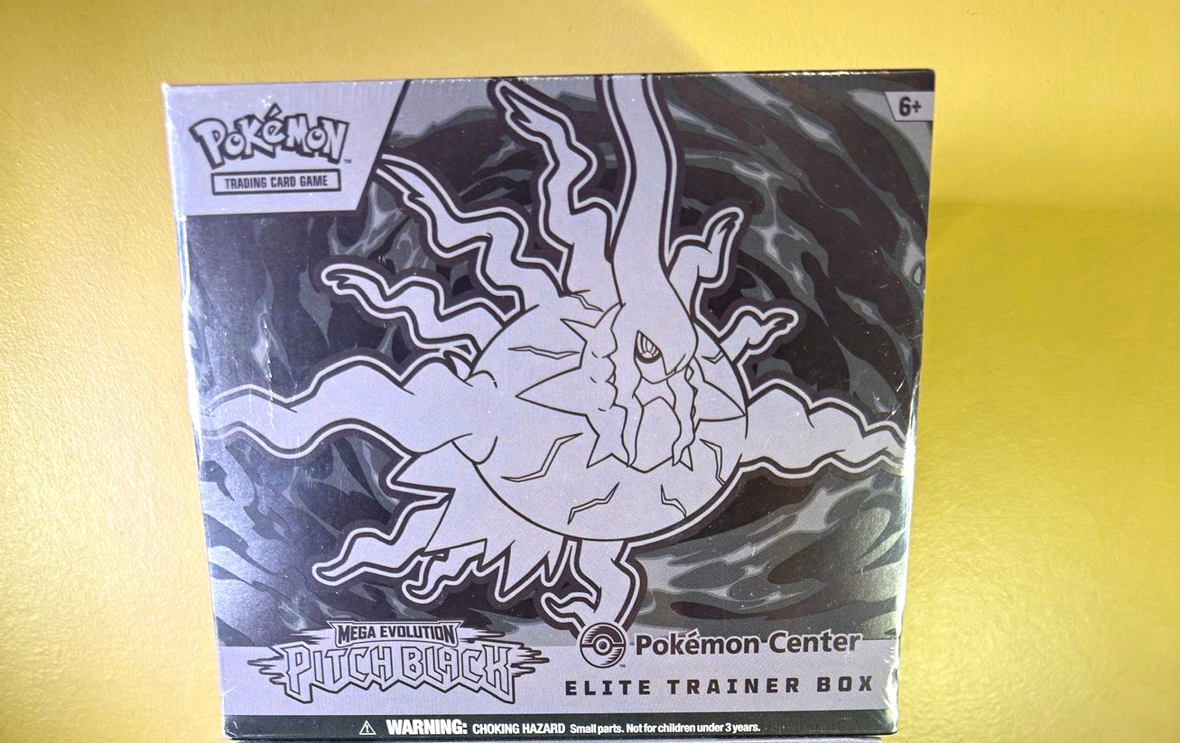 Pokémon Center Elite Trainer Box Mega Evolution—Pitch Black Promo English 2025