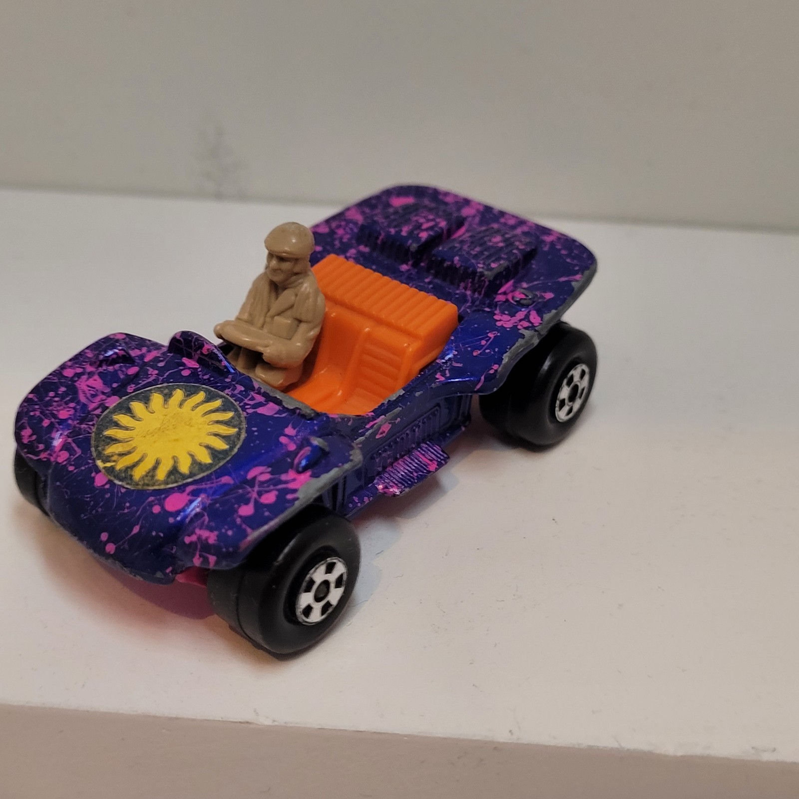 Boîte D'allumettes Miniature Matchbox #47 Beach Hopper Rolamatics – 1973, échelle 1:64