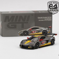 1/64 MINI GT 254 Chevrolet Corvette C8.R 2020 Daytona Racing Grey Diecast
