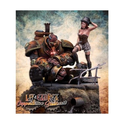 Scale 75 Steampunk Mini 75m  Liz Coppercotton and George Steelhea Pack SW (New)