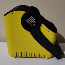LocknCharge Large Device Basket With Handle Yellow 5 Slot
