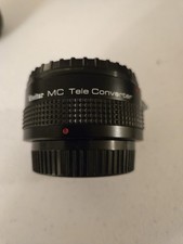 Vivitar MC Tele Converter 2X-22 2x Pentax K PK Mount Vintage Camera Lens Adapter
