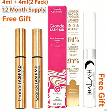 2PK Grandelash-MD 6 Month Supply Enhancing Serum 4ml+1 Free Enhancer Gift (2+1)
