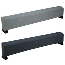 Simple Solid Color Baseboard Heater Dust Cover Sleeve Polyester Gray Dark Gray