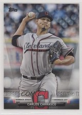 2018 Topps Topps Salute Series 2 Throwback Jerseys Carlos Carrasco #S-37 2s4