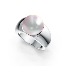 Sterling Silver Semi Mount Ring Setting Round RD 12x12mm