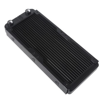 DIY Liquid Cooling System High-Density Fins 18 Row Aluminum Tubes Radiator 240mm