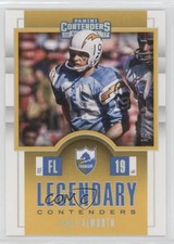 2017 Panini Contenders Legendary Silver 182/199 Lance Alworth #LC-8 HOF g2u