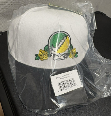 Nike x Oregon Ducks X Grateful Dead ''Grateful Ducks and Roses'' Snapback Hat