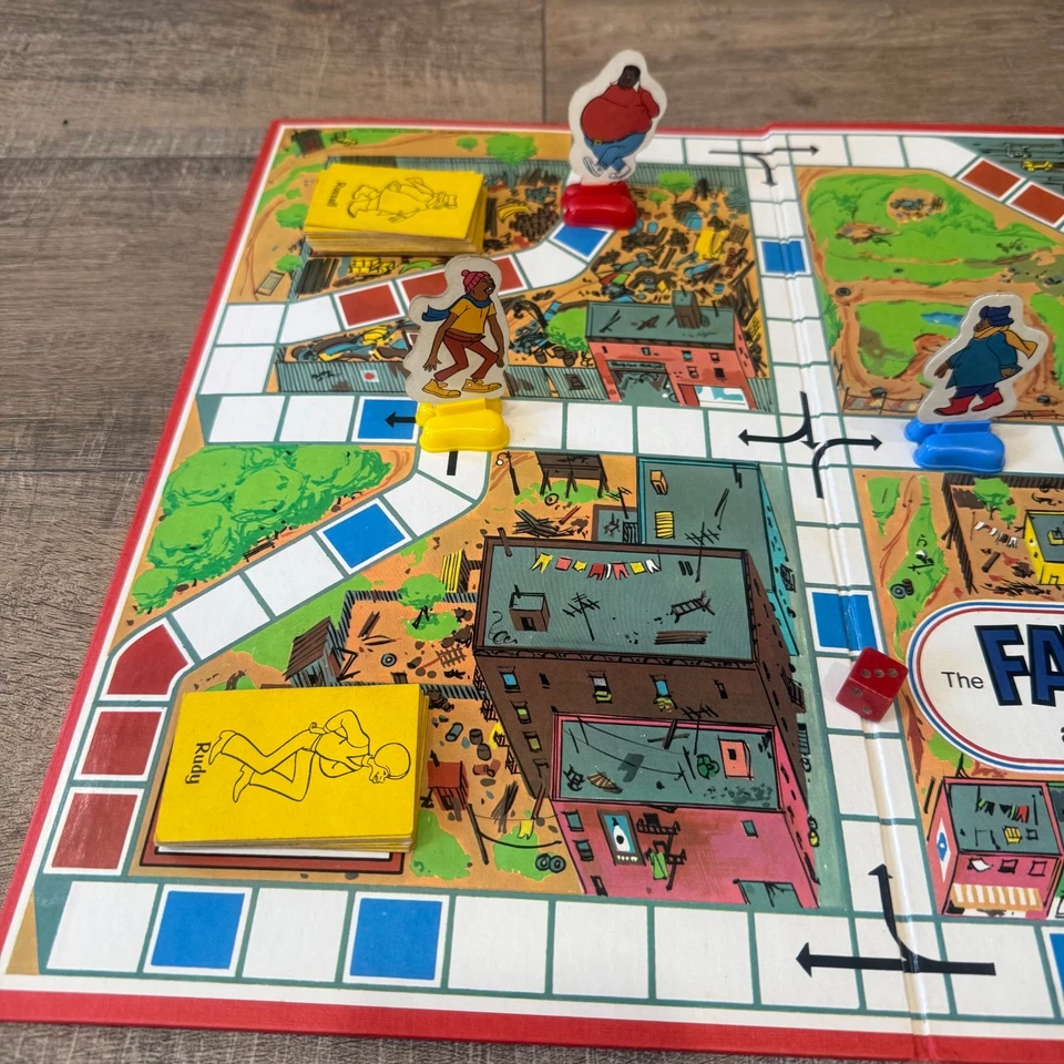 Juego de mesa Fat Albert and the Cosby Kids 1973 Milton Bradley completo vintage Foto 4 de 4