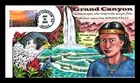 DR JIM STAMPS US COVER GRAND CANYON AIR MAIL FDC COLLINS HAND PAINTED
