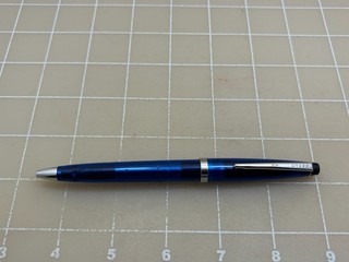 Judd's Very Nice Blue Transparent Cross Ballpoint Pen