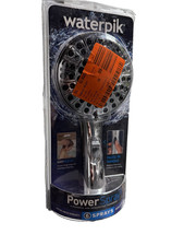 Waterpik Easy Reach 6-Spray Wall Mount Chrome Handheld Shower Head w/ 8 ft Hose
