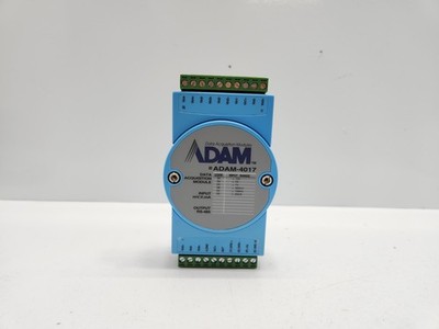 ADVANTECH ADAM-4017 8-CHANNEL ANALOG INPUT MODULE