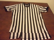 Dalco Athletic usado para hombre lg/xl árbitro camiseta mangas de tiro fútbol baloncesto