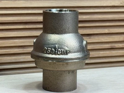 NIBCO Lead-Free Ring Check Valve 250 PSI CWP Solder 1 1/2" , Threaded #S480Y-LF