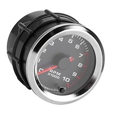 RPM Tachometer, 2in 10,000 RPM 7 Color LED Shift Light Tachometer Gauge for 4,