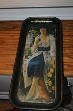 Vintage Coca-Cola serving tray Coke old 1973 metal collectible 1921 Artwork Soda on The Hot Collector