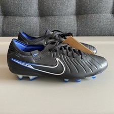 Nike Tiempo Legend 10 Elite Fg Black-Blue Sz 5.5 Men s / Women s Sz 7