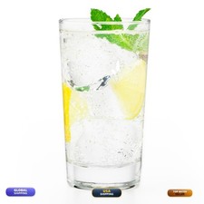 Libbey 132 Heavy Base Hi-Ball Glasses 8-Ounce Set Of 24